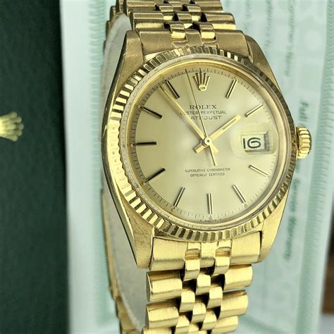 rolex watches vintage gold